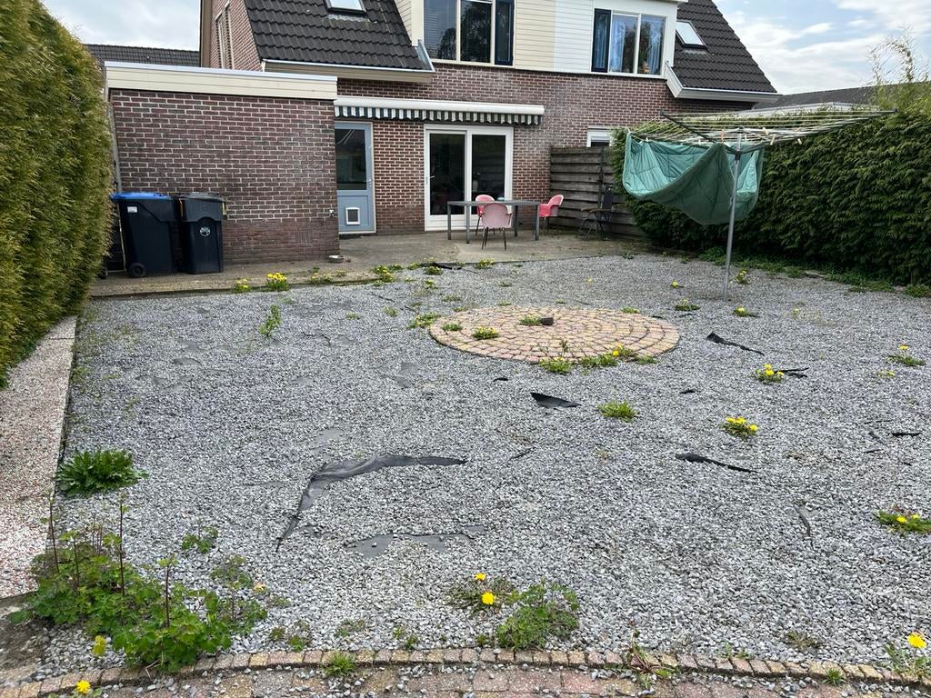 Gratis grijze split, Tuin en Terras, Grind, Keien en Split, Ophalen, Basalt, Split