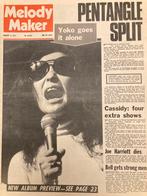 MELODY MAKER 1973 KING CRIMSON Steve Winwood LED ZEPPELIN, Boeken, Tijdschriften en Kranten, Ophalen of Verzenden, Muziek, Film of Tv