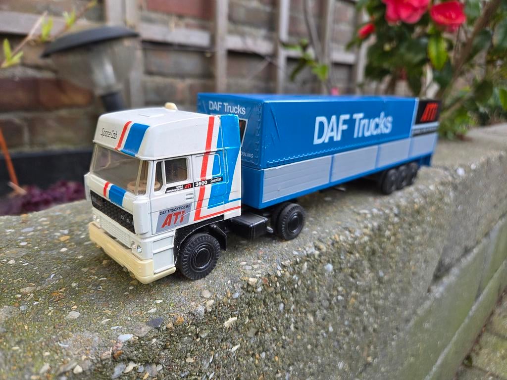 Liontoys Daf 3600 ATI Demo uitvoering, Ophalen of Verzenden, Zo goed als nieuw, Bus of Vrachtwagen, Lion Toys