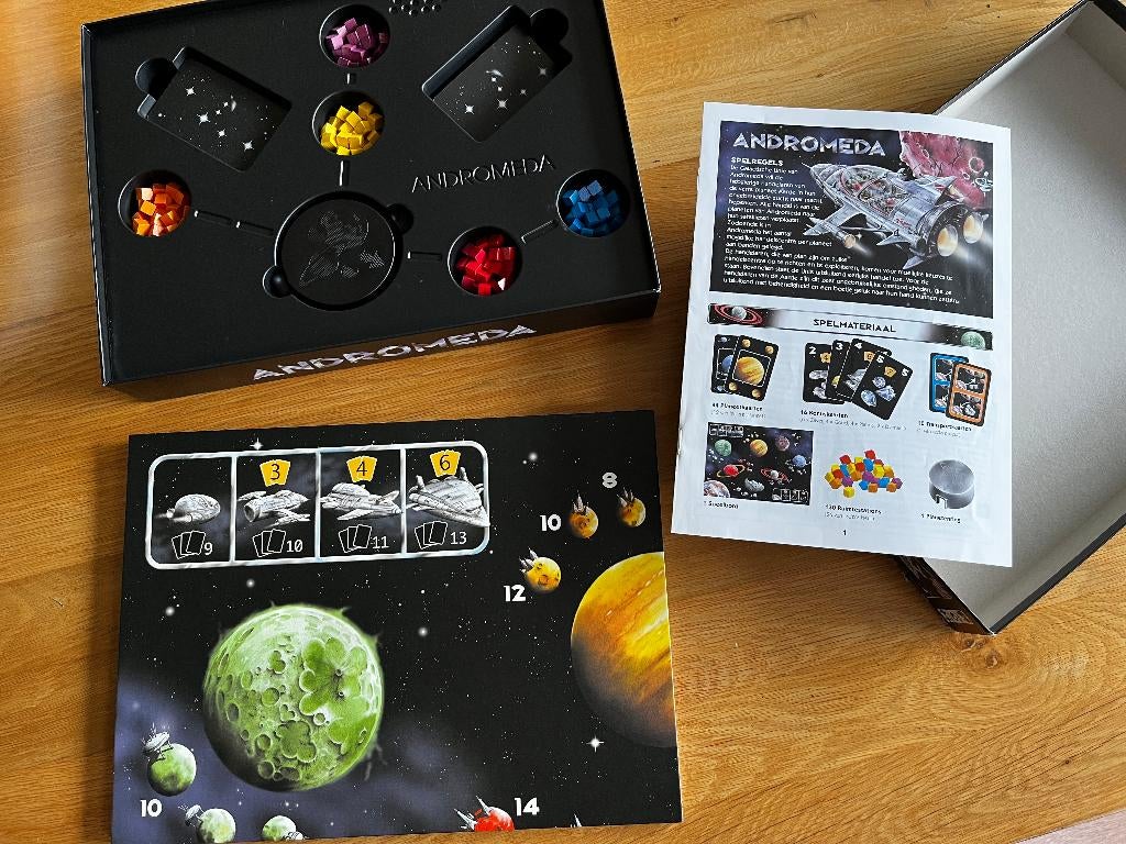 bordspel Andromeda (999 Games), Vijf spelers of meer, Ophalen of Verzenden, Zo goed als nieuw, 999 Games