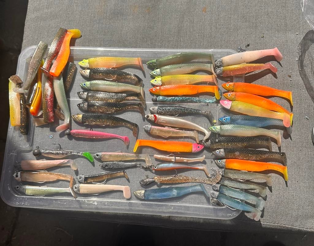 40x minnows + bodys, Ophalen of Verzenden, Zo goed als nieuw, Overige typen