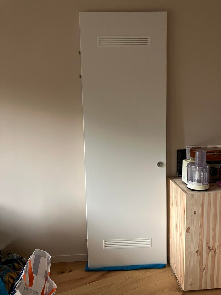 Svedex Binnendeur met Ventilatie en Slot, Ophalen, Minder dan 80 cm, 215 cm of meer, Binnendeur