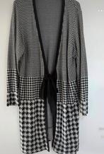 Lang Carleoni vest in pied de poule motief, zwart/wit, Ophalen of Verzenden, Gedragen, Maat 46/48 (XL) of groter, Zwart