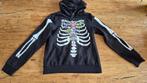 Leuke skelet hoodie maat 170 H&M, Kinderen en Baby's, Kinderkleding | Maat 170, Gebruikt, Jongen of Meisje, Trui of Vest, H&M