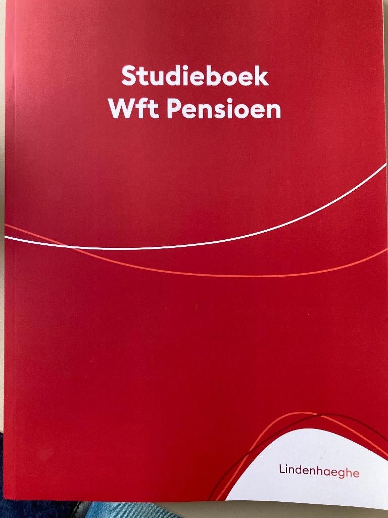 Studieboek Wft pensioen Lindenhaeghe, Ophalen of Verzenden, Alpha, Nieuw, Niet van toepassing