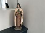 Oud vintage Heilig beeld Theresia religieuze kunst, Ophalen