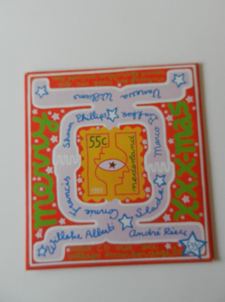 Merry XXX-Mas Kerst CD 1997 bij de decemberzegels, Ophalen of Verzenden, Zo goed als nieuw, Kerst