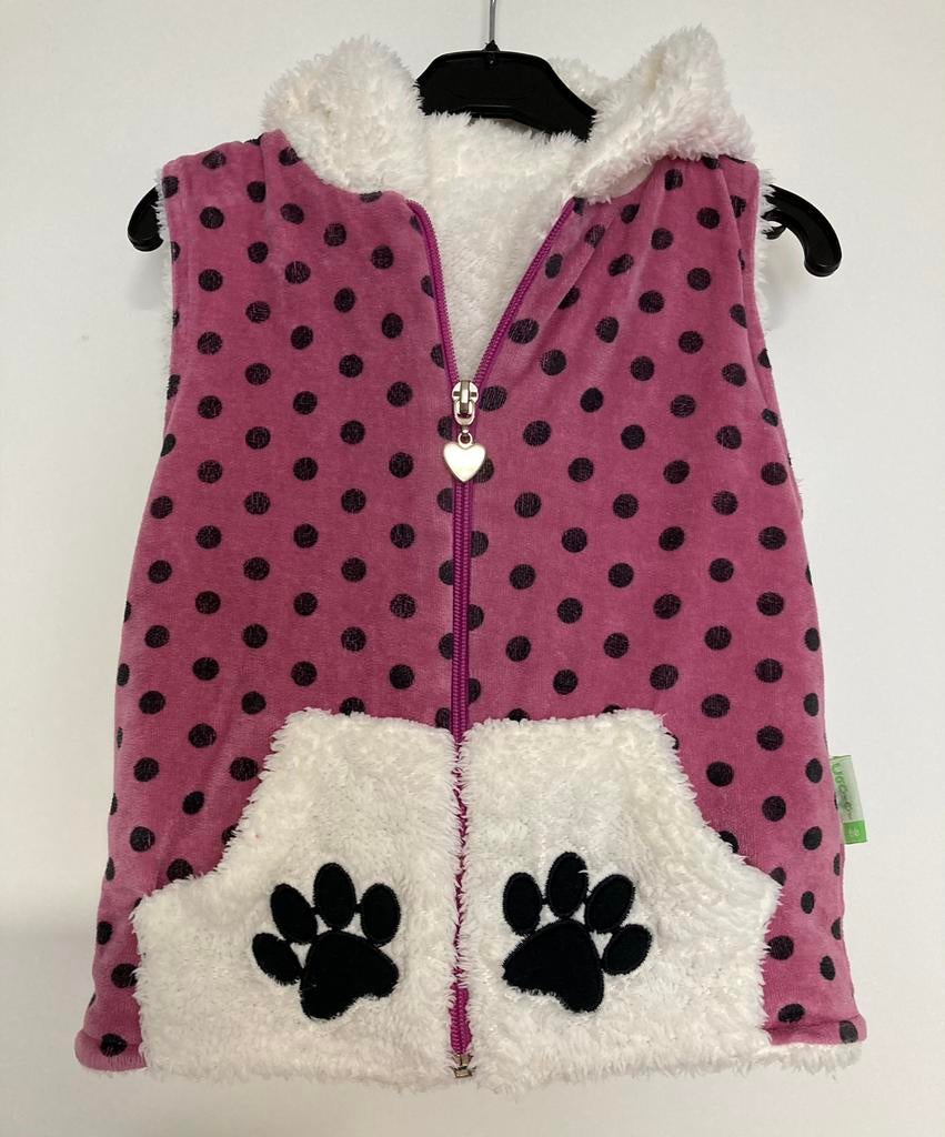 Nette bodywarmer konijntje maat 98, Kinderen en Baby's, Kinderkleding | Maat 98, Ophalen of Verzenden, Zo goed als nieuw, Meisje