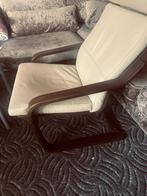 Prima IKEA fauteuil, Huis en Inrichting, Fauteuils, Ophalen, Zo goed als nieuw, 75 tot 100 cm, Leer
