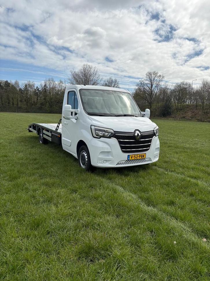 Renault Master oprijwagen - marge auto- geen btw, Auto's, Bestelauto's, Particulier, Renault, Diesel, Geïmporteerd, Wit, Ophalen