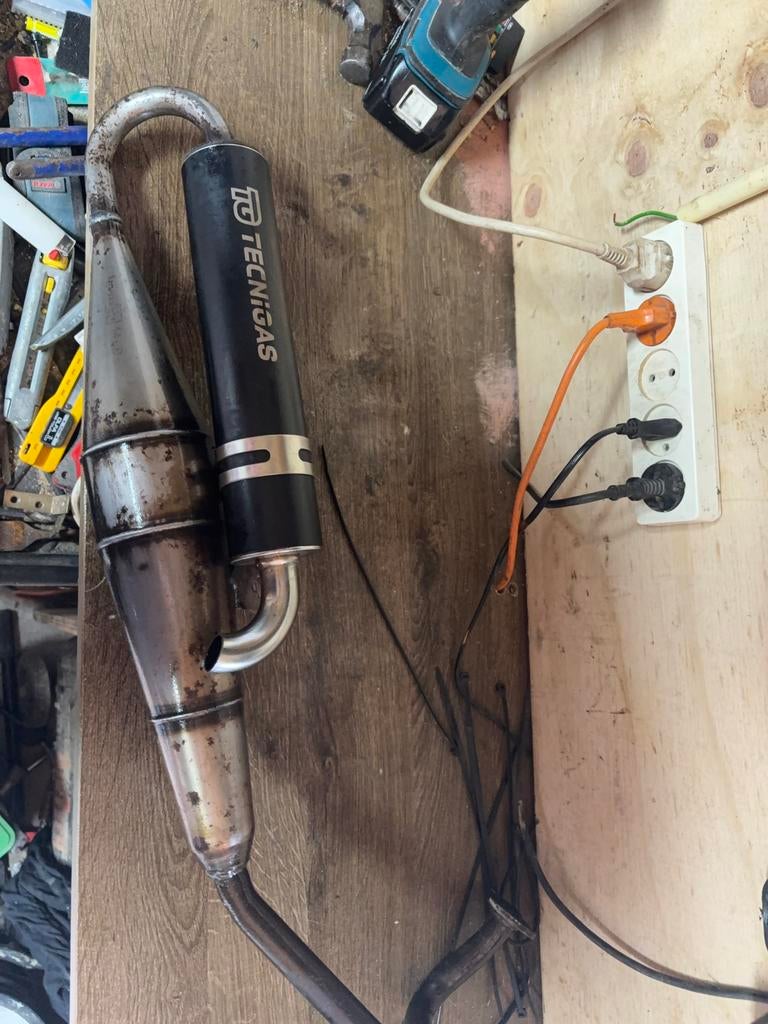 Technigas terugloop uitlaat - Gebruikt, Ophalen, Gebruikt, Uitlaat, Overige merken