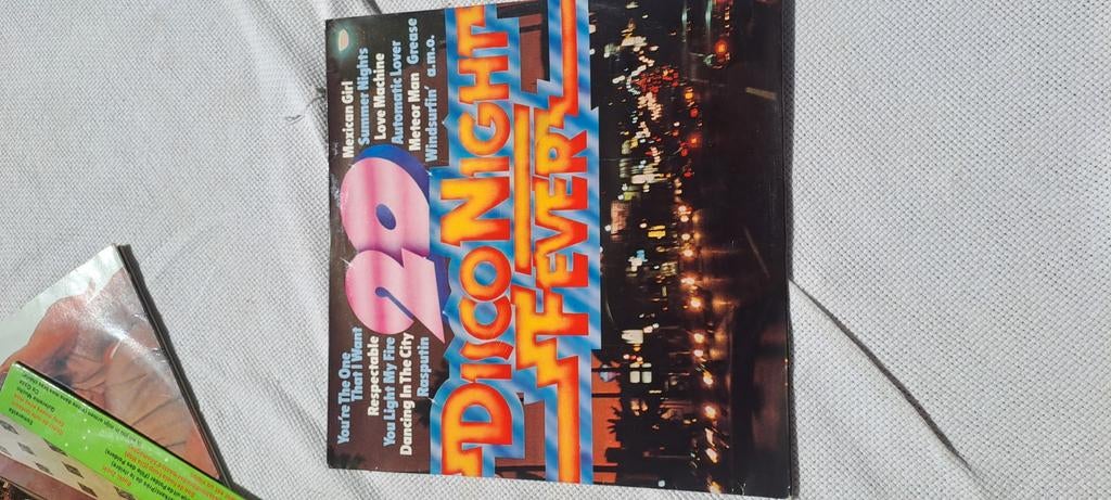 20 Disco Night Fever LP -  (Jaren '70 Disco, Gebruikt, Ophalen of Verzenden, 1970 - 1979, Complilatie