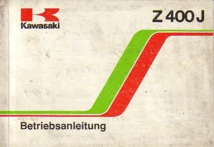 Kawasaki Z400 J Betriebsanleitung Instructieboek (5321z), Ophalen of Verzenden, Kawasaki