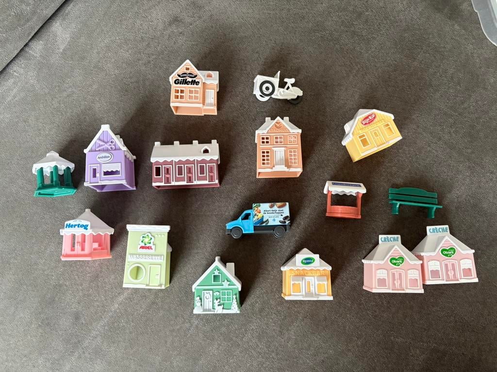 Ah speelgoedhuisjes, Verzamelen, Supermarktacties, Albert Heijn, Ophalen of Verzenden