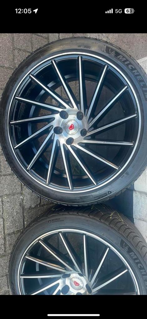 Vossen VPS 305t 19” ruilen voor pretoria’s, Gebruikt, Banden en Velgen, Winterbanden, 235 mm
