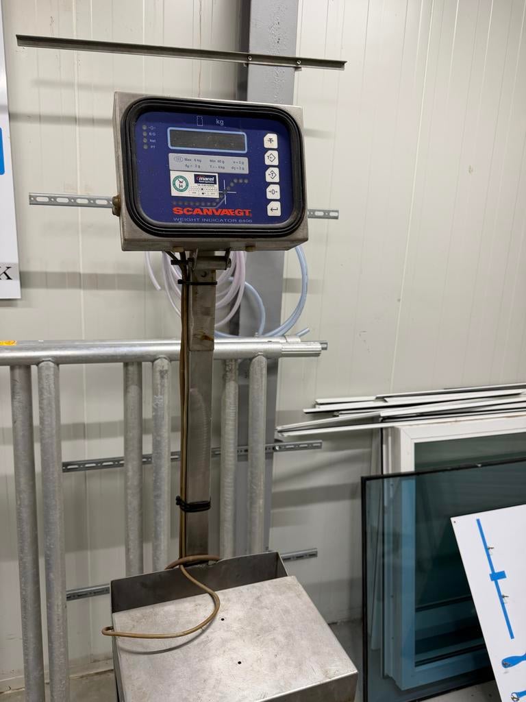 Scanvaegt 8406 Weegschaal - Precisie en Betrouwbaar, Ophalen of Verzenden, Gebruikt, Precisieweegschaal, Minder dan 50 kg