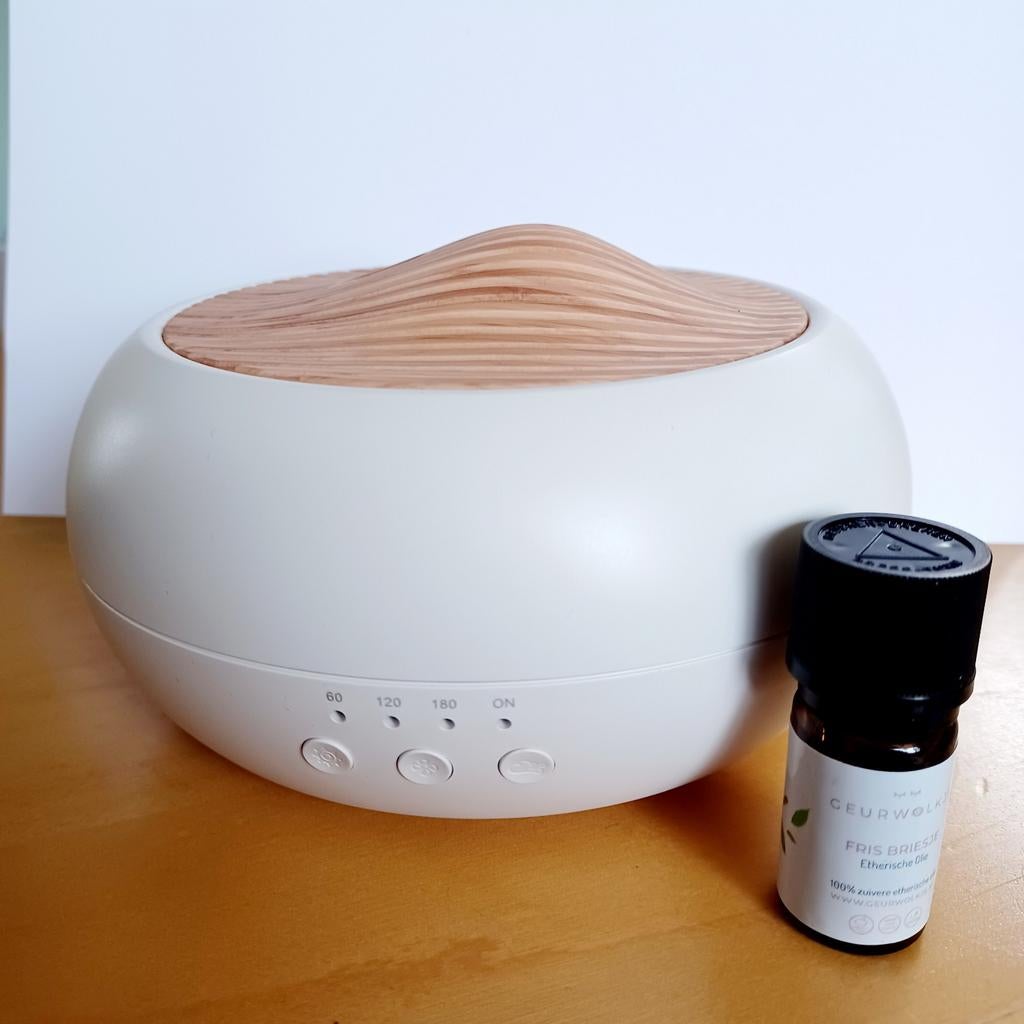 Geurwolkje Aroma Diffuser met Etherische Olie, Huis en Inrichting, Woonaccessoires | Overige, Kunststof, Ophalen of Verzenden