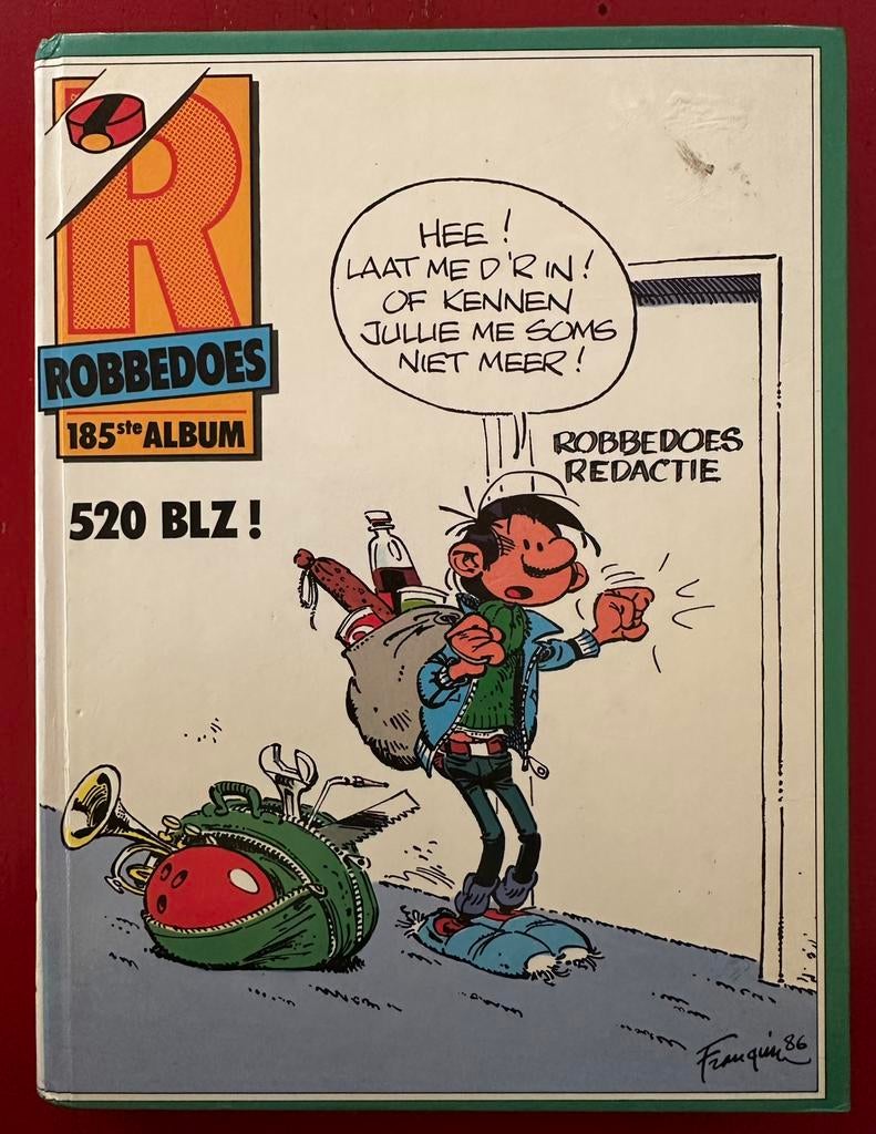 3x Robbedoes Tijdschrift Bundelingen Nr. 185, 186, 187, Meerdere stripboeken, Ophalen of Verzenden, Gelezen
