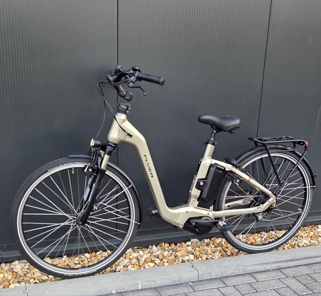 Flyer Go-tour5 5.00 50cm 630Wh, Fietsen en Brommers, Elektrische fietsen, Zo goed als nieuw, 47 tot 51 cm, 50 km per accu of meer