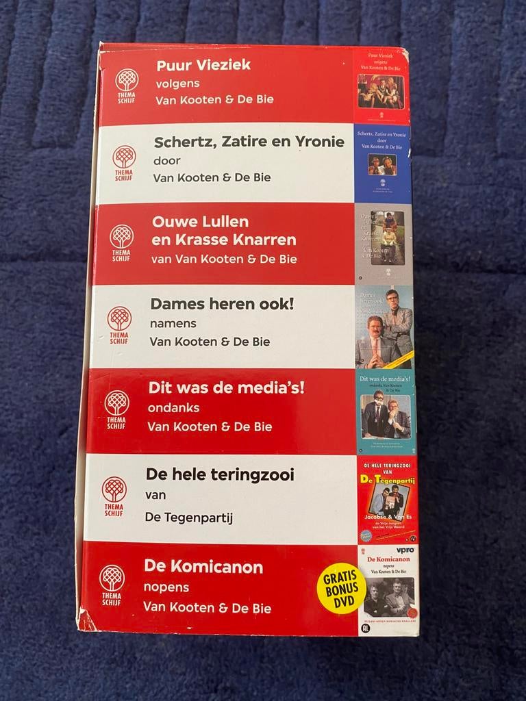De Koot & Bie thematheek, 7 DVD’s in box, Alle leeftijden, Ophalen of Verzenden, Zo goed als nieuw, Overige genres