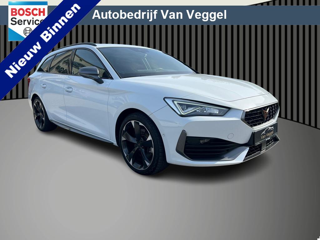 CUPRA Leon Sportstourer 1.4 e-Hybrid VZ Performance pano, le, 77 km/l, Gebruikt, Zwart, 4 cilinders