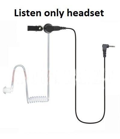 Kenwood Baofeng Motorola Listen only headset 3.5MM | NIEUW, Telecommunicatie, Portofoons en Walkie-talkies, Nieuw, Toebehoren