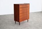 vintage ladenkast | teak | jaren 60 | Deens, Gebruikt, ., Teakhout, 3 of 4 laden