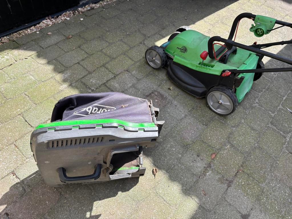 Florabest frm 1800 a1 grasmaaier, Ophalen, Gebruikt, Elektrische grasmaaier, Opvangzak