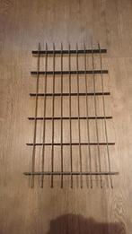 Gegalvaniseerde  ijzeren deurmat ( vintage), Tuin en Terras, Deurmatten, Ophalen of Verzenden, Gietijzer, Buiten