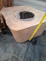 Teakhouten blok, Ophalen, Zo goed als nieuw