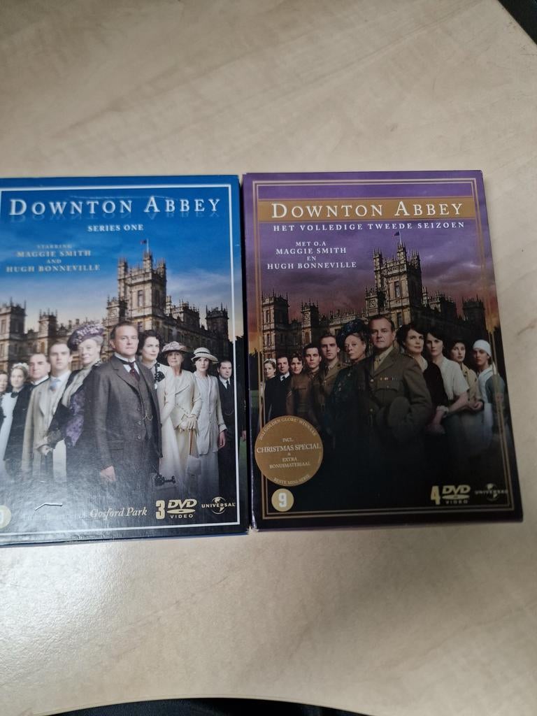 Downton Abbey Seizoen 1 & 2 DVD Boxset, Gebruikt, Boxset, Ophalen of Verzenden, Drama