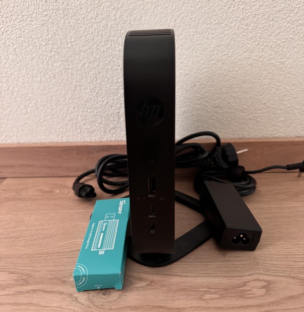 HP T530 + Sonoff Zigbee oa voor Home Assistant, Computers en Software, Desktop Pc's, 256 GB, 8 GB, Minder dan 2 Ghz, Ophalen of Verzenden