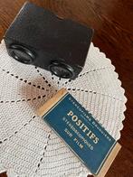 Antieke stereokijker Bruguière + plaatjes, Ophalen of Verzenden