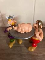 Toycloud Twee Galliers met dienblad, Verzamelen, Stripfiguren, Ophalen of Verzenden, Asterix en Obelix, Gebruikt, Beeldje of Figuurtje