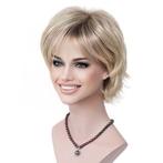 Sportief jong kapsel pruik kort in laagjes kleur R10-26, Verzenden, Nieuw, Pruik of Haarverlenging