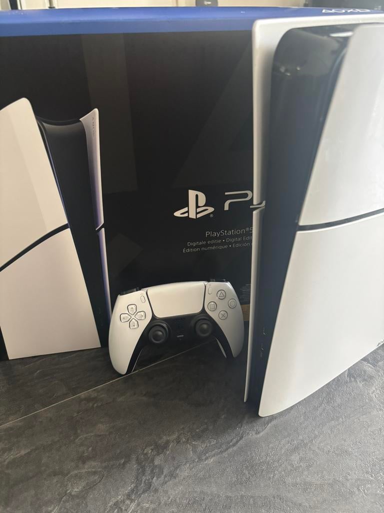 Ps5 Slim (Digitial Edition), Spelcomputers en Games, Spelcomputers | Sony PlayStation 5, Ophalen, Zo goed als nieuw, Playstation 5 Digital