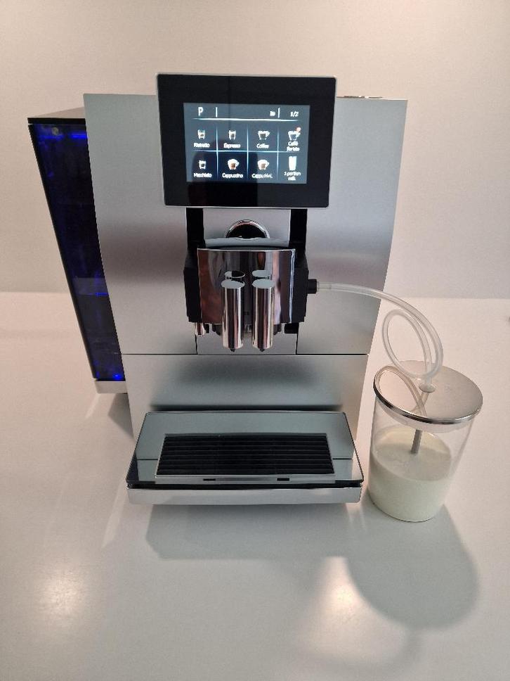 Jura Z8 Aluminium, Witgoed en Apparatuur, Koffiezetapparaten, Gebruikt, Gemalen koffie, Koffiebonen, Koffiemachine, 10 kopjes of meer