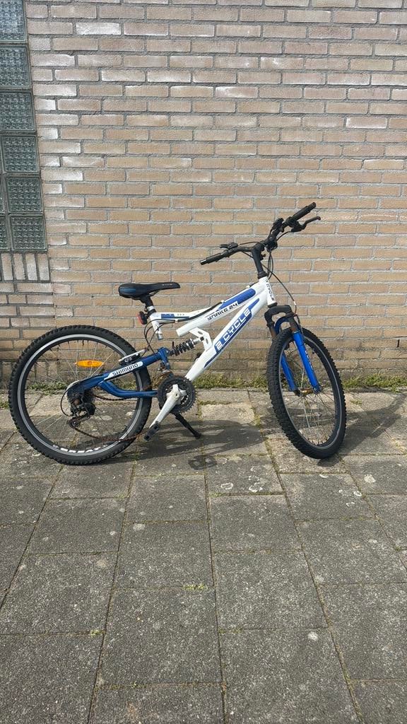 Snake fiets 24 inch MKB moutenbike OPKNAPPER, Ophalen, Zo goed als nieuw, Staal, 24 inch of meer