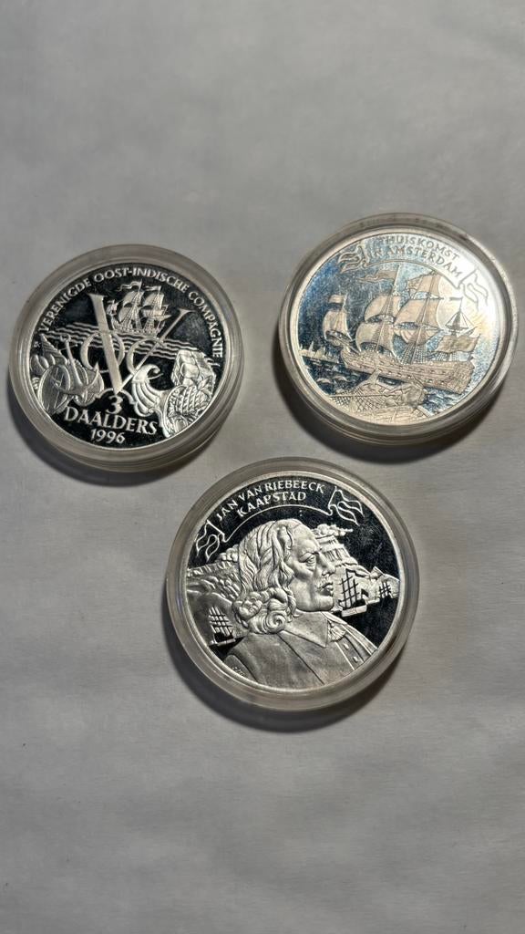 3 VOC munten in een koop, Ophalen of Verzenden, Losse munt