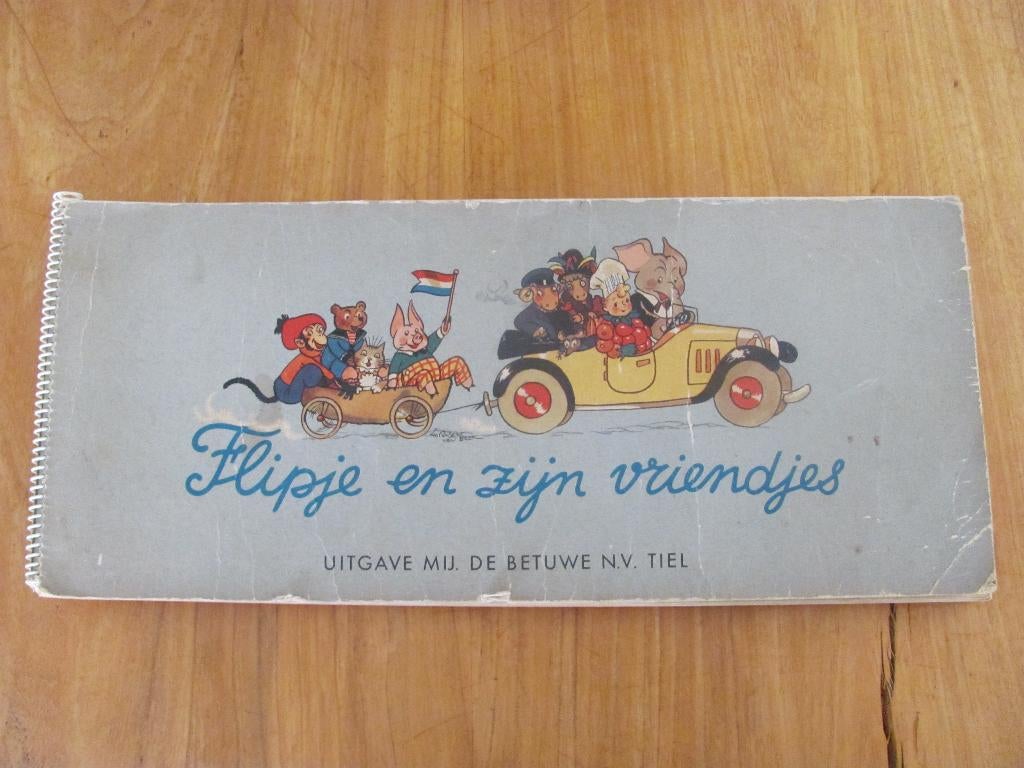 Flipje en zijn vriendjes - groot plaatjesalbum, Ophalen of Verzenden, Gelezen, Plaatjesalbum