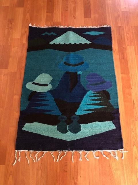 Wandkleed geweven uit Zuid-Amerika, Huis en Inrichting, Woonaccessoires | Wanddecoraties, Ophalen of Verzenden, Zo goed als nieuw