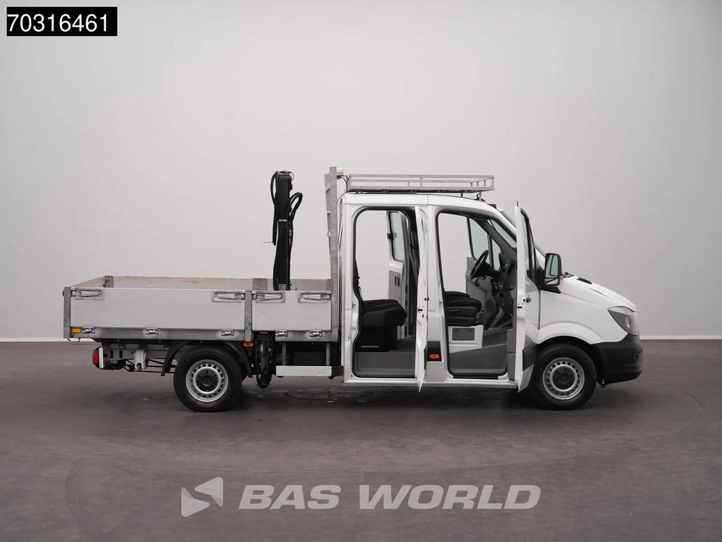 Mercedes Sprinter 310 CDI Dubbel Cabine Automaat Kraanwagen, Auto's, Bestelauto's, Automaat, Euro 5, Stof, Gebruikt