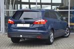 Ford Focus Wagon 1.0 EcoBoost Edition Airco Pdc Trekhaak 1st, Euro 5, Gebruikt, Zwart, Blauw