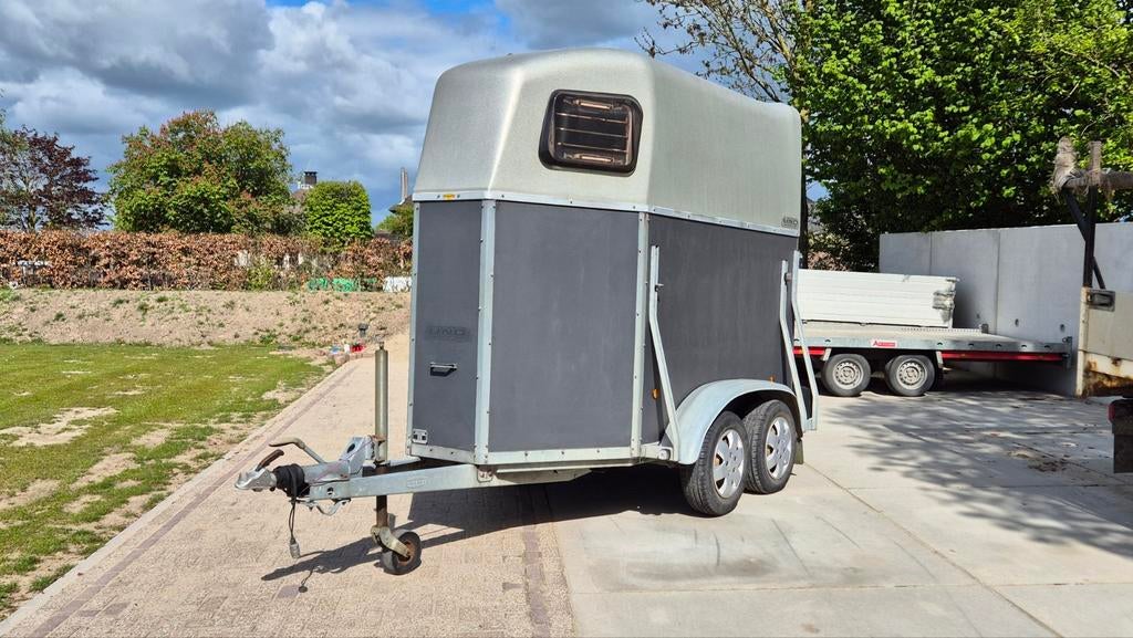 Paardentrailer Bockmann Uno 1.5 Paards, Ophalen, Gebruikt, Hout