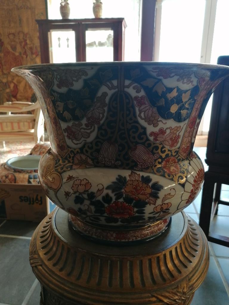 bijzondere exclusieve imari chachepot 41 cm, Ophalen