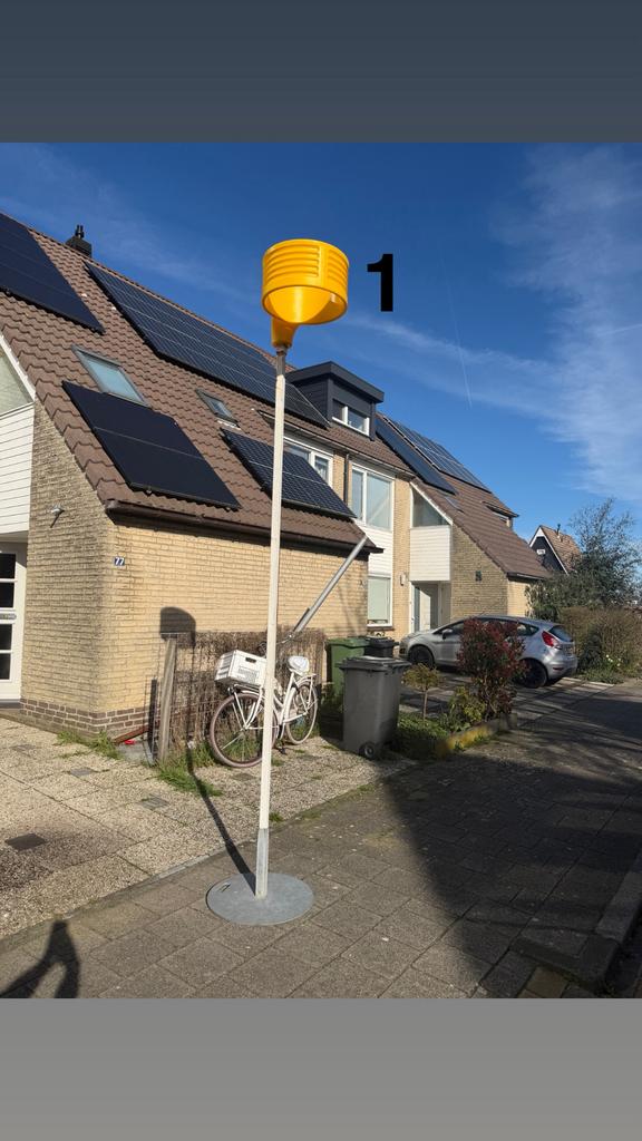 Korfbal palen, voet en korf, Sport en Fitness, Ophalen, Zo goed als nieuw, Korf of Paal