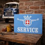 emaille DAF truck service bord 40 x 28cm reproductie, Ophalen, Nieuw, Reclamebord