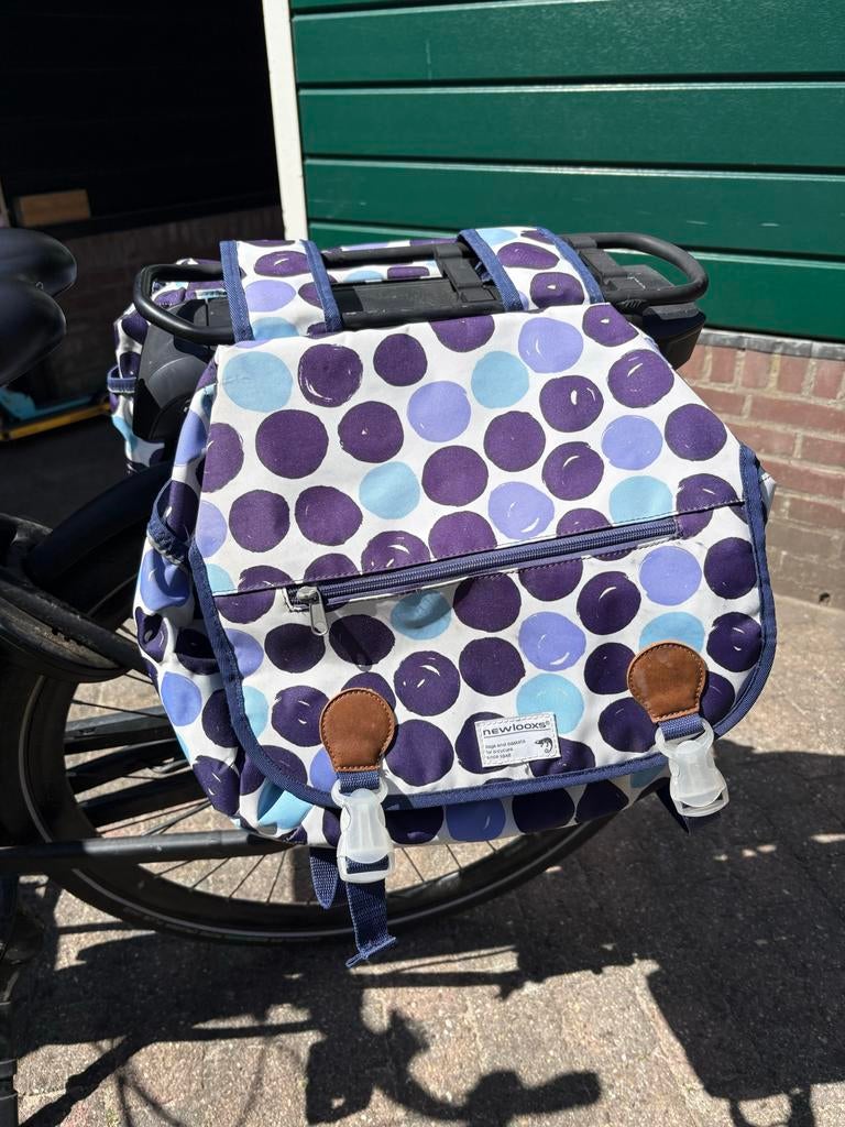 New Looxs dubbele fietstassen, Ophalen of Verzenden, Gebruikt
