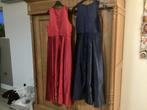 Elegante Tiener Gala Jurken - Rood & Donkerblauw, Ophalen of Verzenden, Zo goed als nieuw, Maat 36 (S), Rood