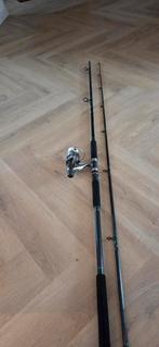 Penhengel set silstar hengel 1.5lbs + shimano molen, Ophalen of Verzenden, Molen